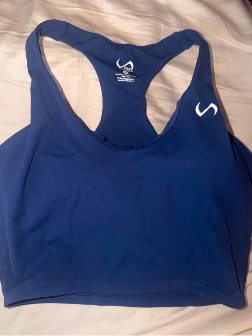 Tempo Racerback Sports Bra-Oxford